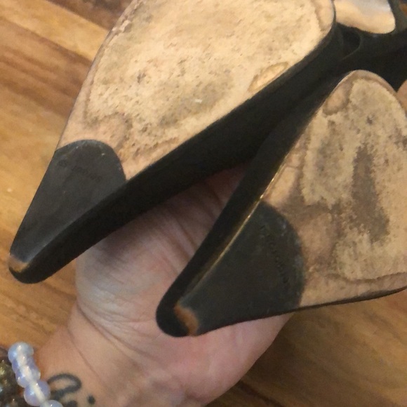 Sergio Rossi black suede leather stiletto. Sexy zipper closure. Made in Italy - Picture 10 of 10